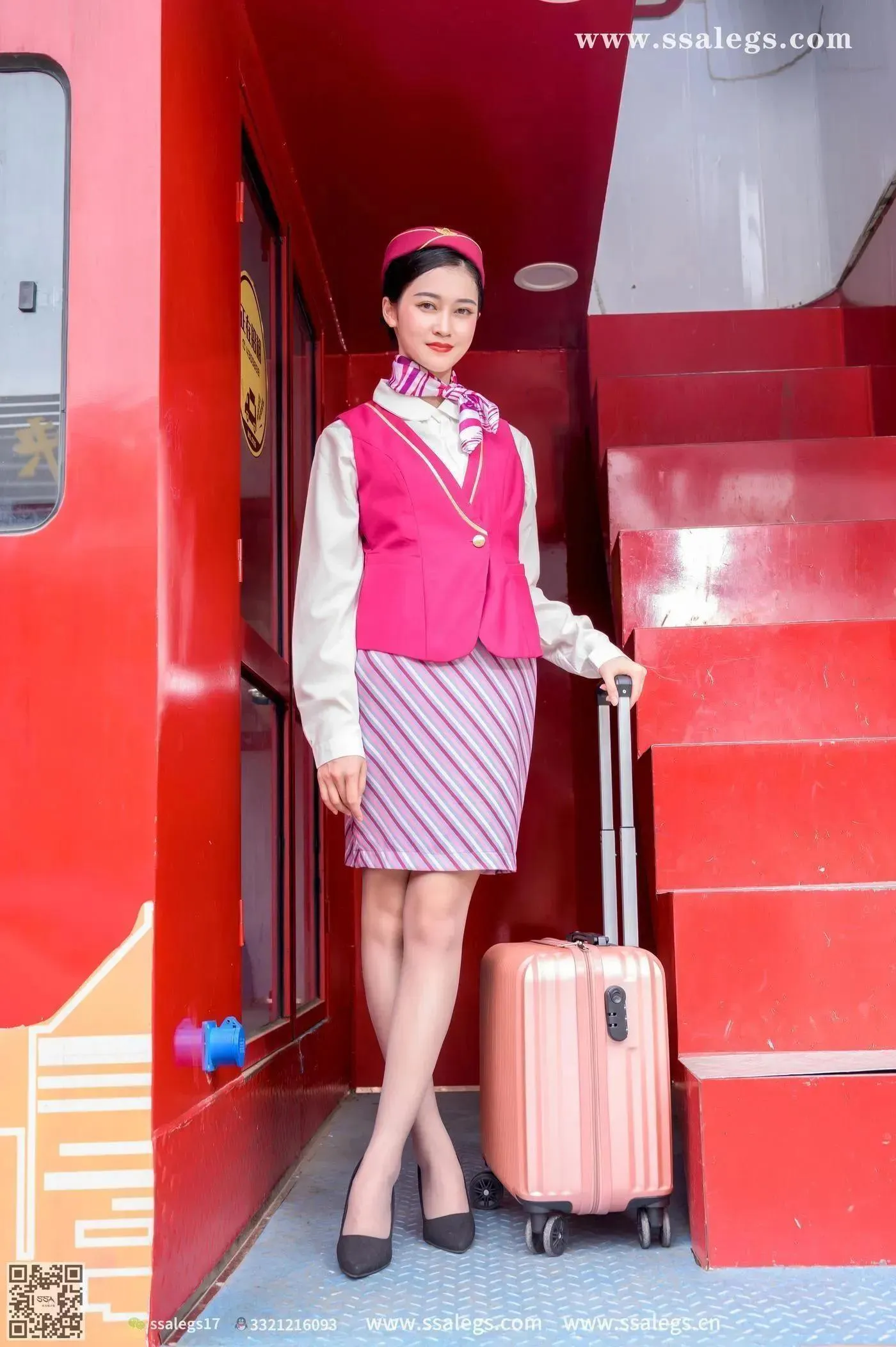 [SSA丝社]超清写真 NO.435 漫漫 她的空姐梦(上) [69P]插图6